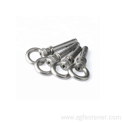 M6 M8 M10 M12 304 Stainless Steel Lifting Eye Bolt Anchor